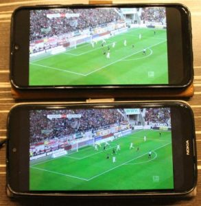 DAZN - Streeming mit 2 und 10 Mbit/s